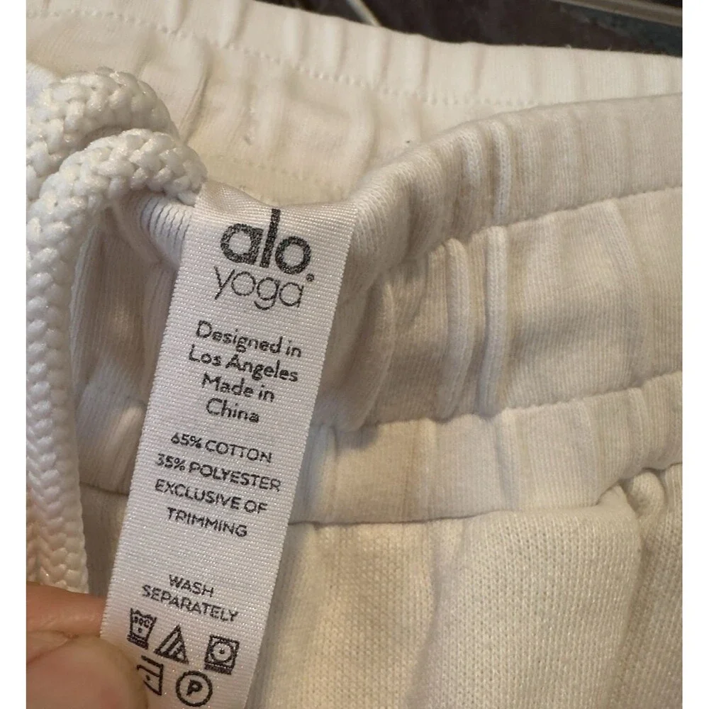 Alo Courtside Tearaway Snap Fleece Pant - Women’s xS‎